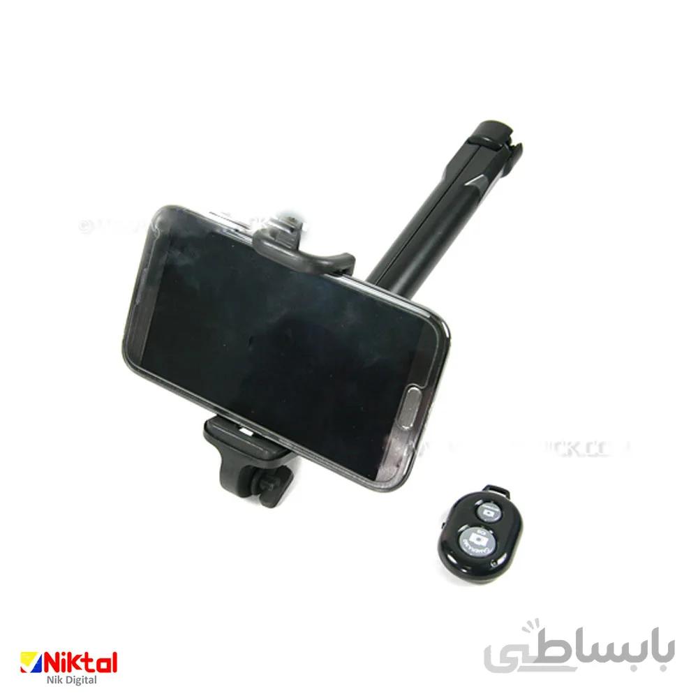 مونوپاد سه پایه دار بلوتوثی برای گوشی موبایل