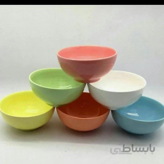 کاسه آبگوشت سرامیک 17 رنگی درجه یک (دونه ای)