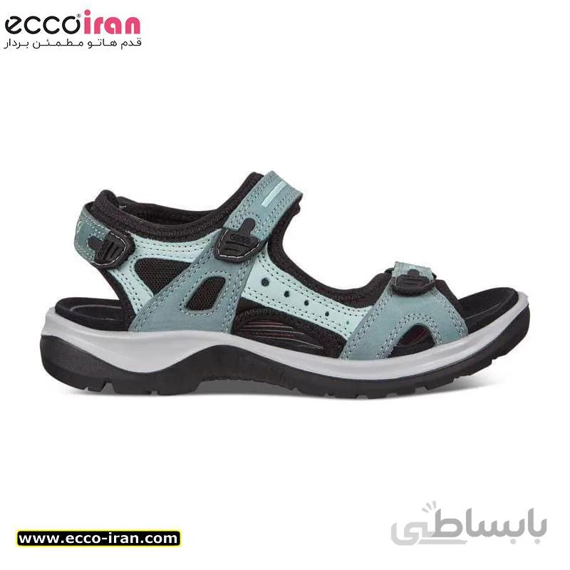 صندل زنانه اکو اصل مدل ECCO OFFROAD TRELLIS/EGGSHELL BLUE