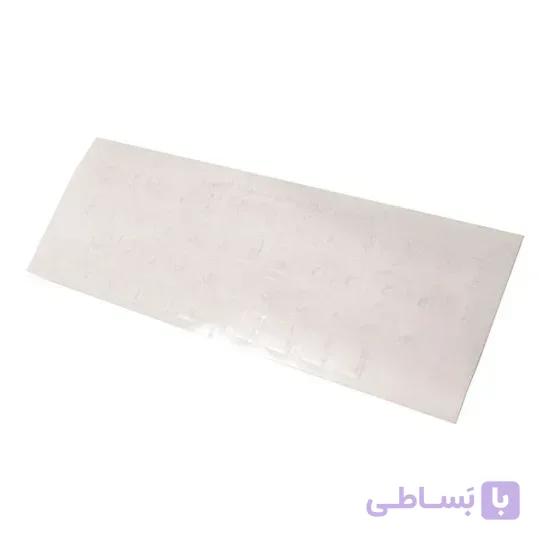 لیبل کیبورد شیشه ای علائم سفید