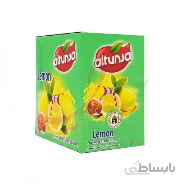 شربت پودری آلتون سا تکنفره لیمو – باکس ۲۴ عددی – Altunsa Lemon