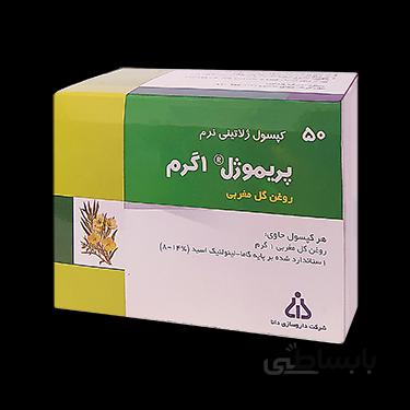 کپسول ژلاتینی روغن گل مغربی پریموژل دانا