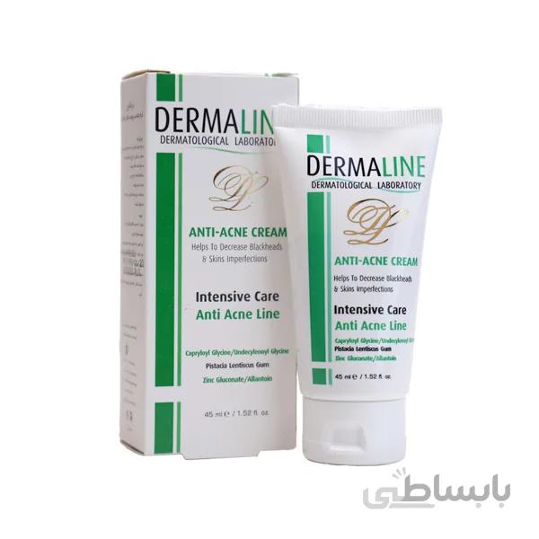 کرم ضد جوش رنگی DERMALINE ا Dermaline Tinted Anti Acne Cream