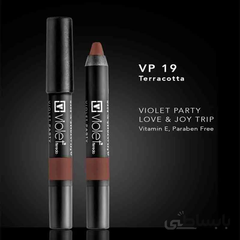 رژلب مدادی ویولت VP-19