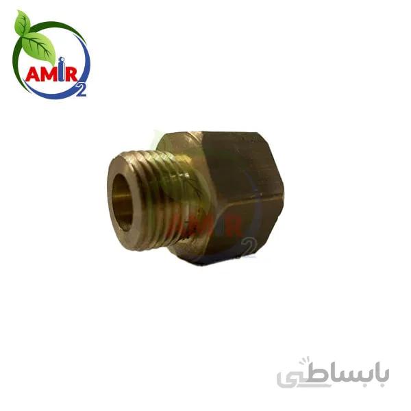 رابط برنجی شیر کپسول 2 به 2