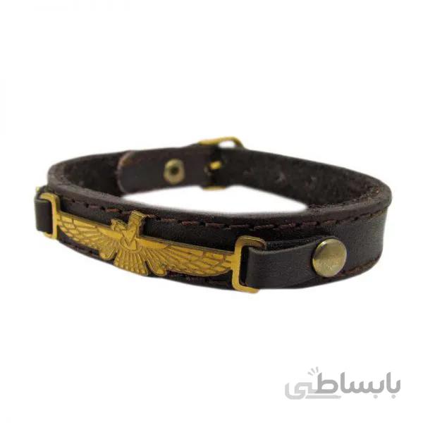 دستبند چرم طرح 2727