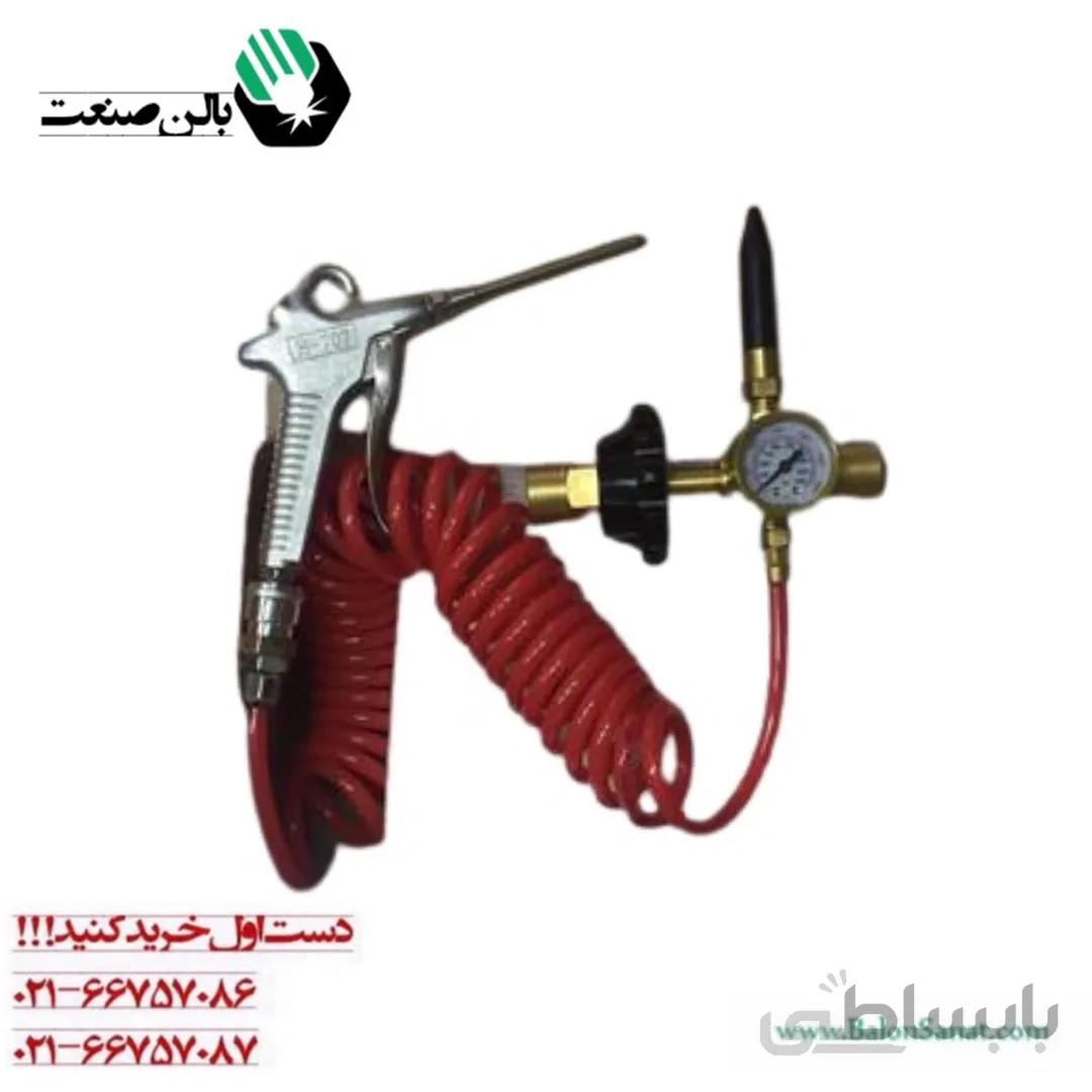مانومتر هلیوم دوسر شیلنگ