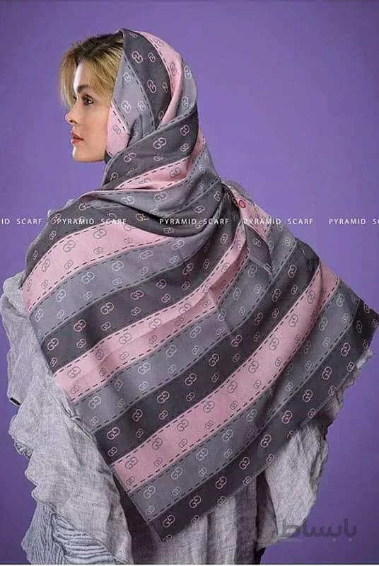 روسری نخی طرح گوچی