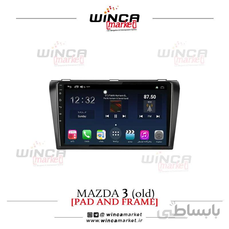 مانیتور اندروید مزدا 3 Mazda قدیم برند وینکا WINCA سری S500+ پلاس مدل H855
