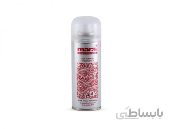 اسپری موی حالت دهنده قوی مارال ۱۵۰ میلی لیتری
