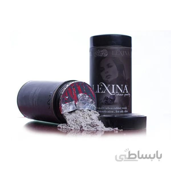 ماسک لاتکسی عصاره زغال فعال لکسینا حجم ۲۵۰ گرم