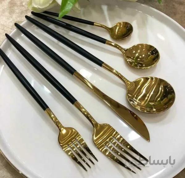 سرویس قاشق و چنگال برند SOLINGENرنگ مشکی