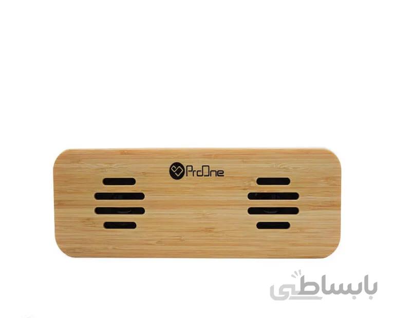 اسپیکر پرتابل بدنه چوبی ProOne مدل SK10-قرمز ا SK10