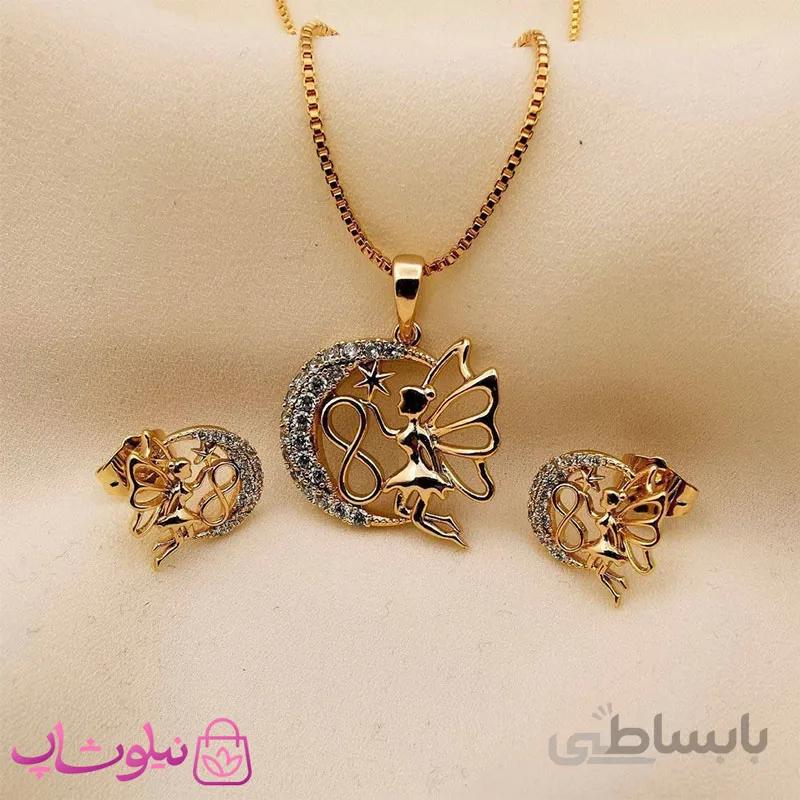 نیم ست زنانه ژوپینگ طرح فرشته