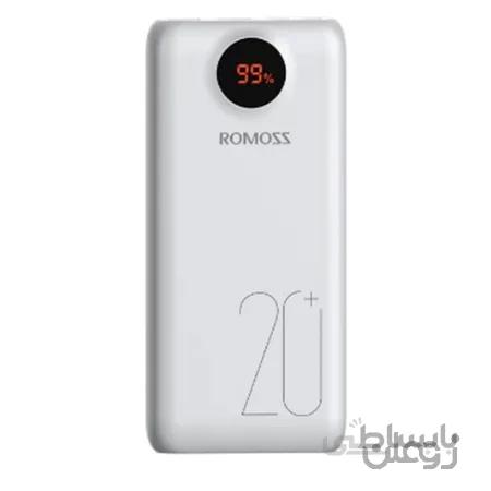 پاوربانک فست روموس مدل  SW20PS ظرفیت 2۰۰۰۰ میلی آمپر ساعت