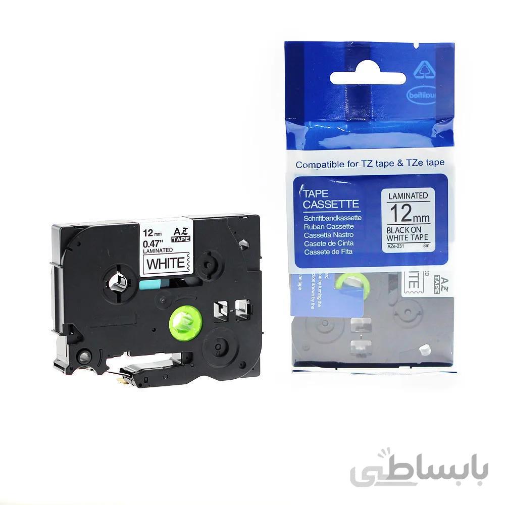 برچسب پرينتر ليبل زن برادر مدل TZe-231 ا Brother TZe-231 Label Printer Label