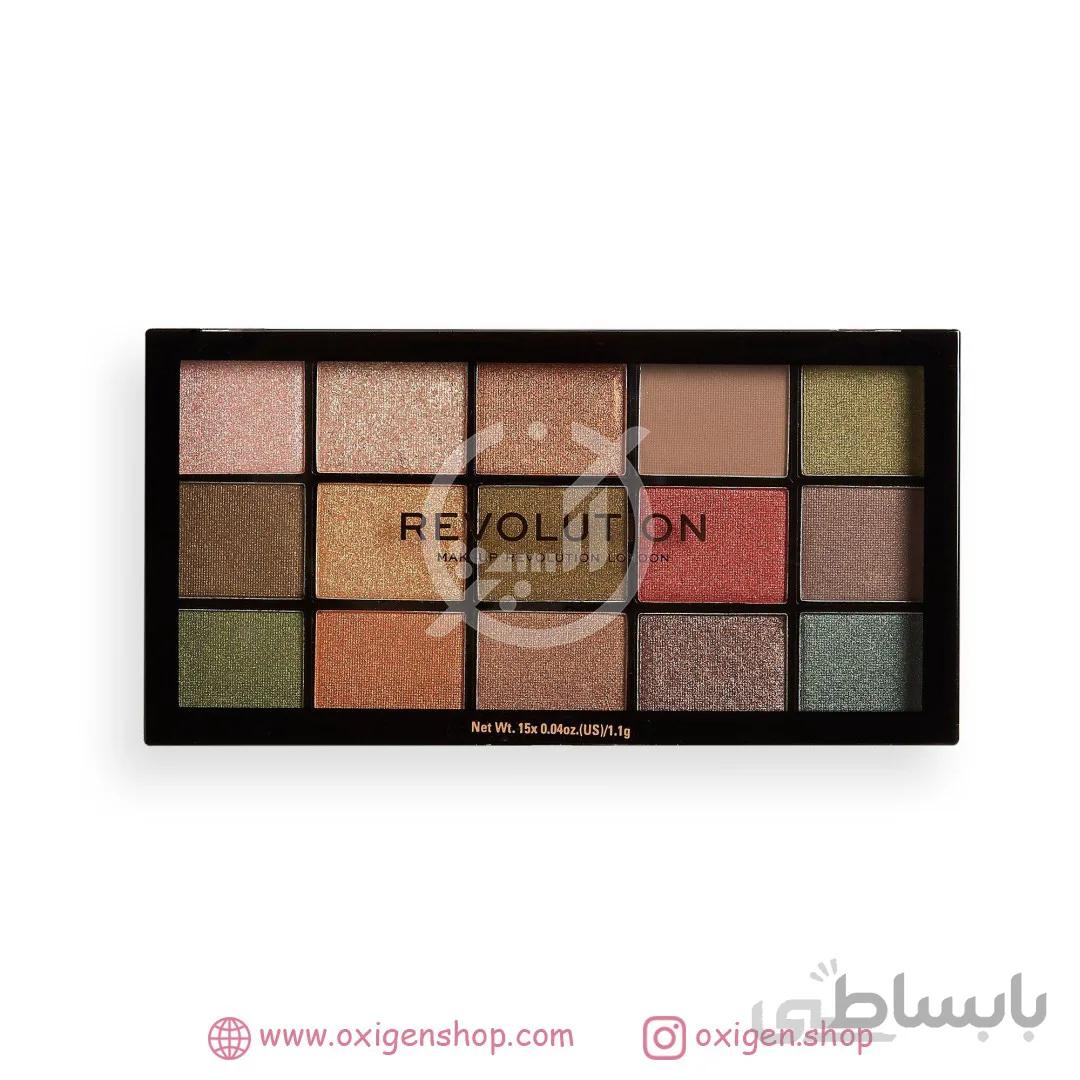 پالت سایه رولوشن مدل Reloaded Empire Eyeshadow Palette ا Revolution Reloaded Empire Eyeshadow Palette