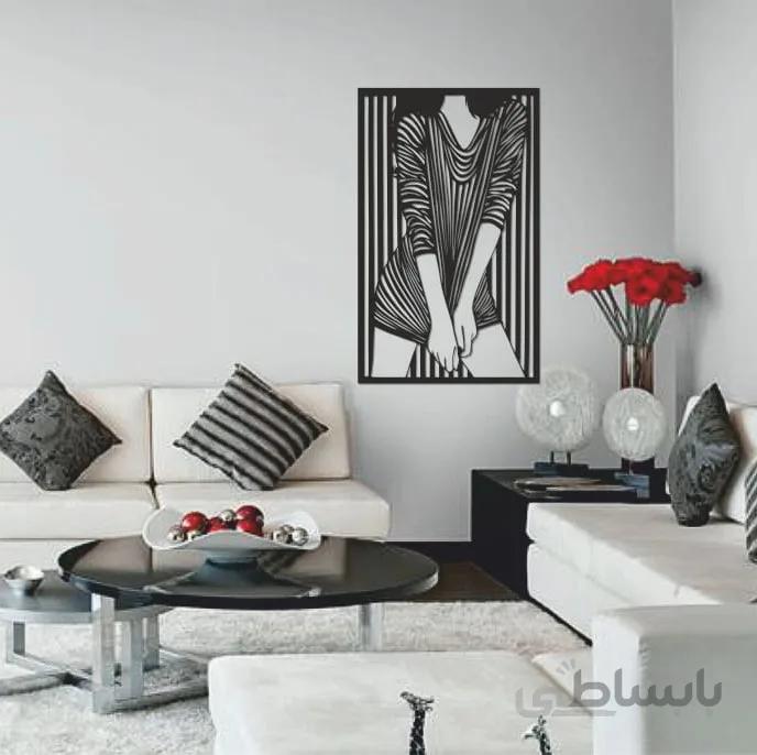 تابلو دیواری زن (ابعاد: ۸۰۰ * ۴۹۲ میلی متر)