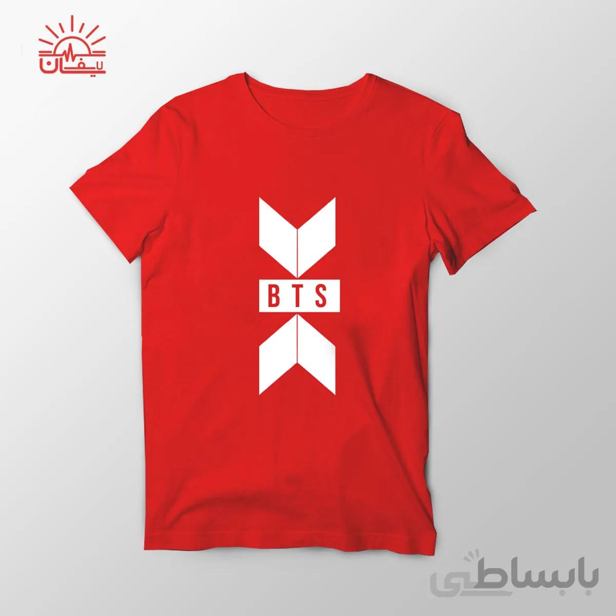 تیشرت طرح bts