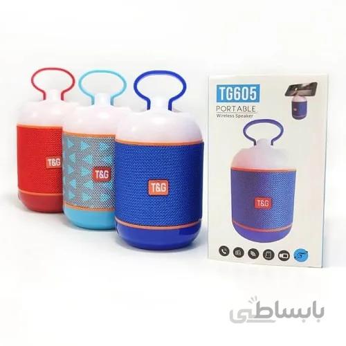 اسپیکر بلوتوثی قابل حمل تی اند جی مدل TG-605