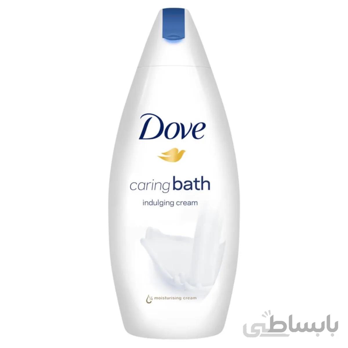 شامپو بدن داو حاوی کرم مرطوب کننده مدل caring bath حجم 500 میلی لیتر