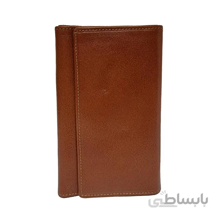 کیف پول سه لت چرم طبیعی