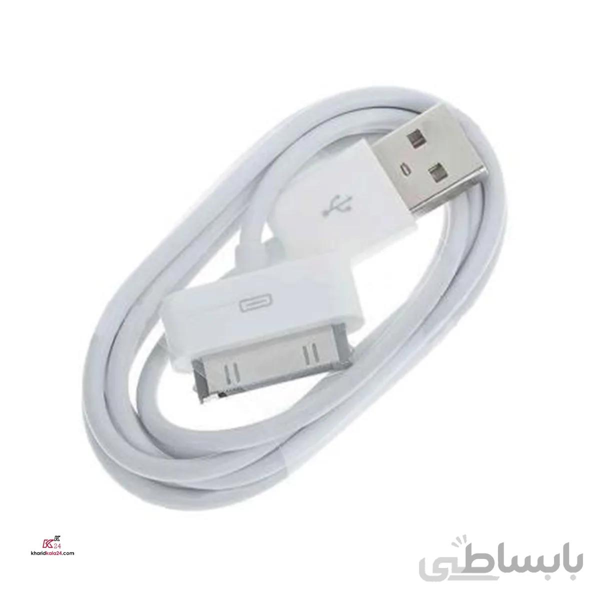 کابل تبدیل USB به 30 پین مناسب برای آیفون 4 و 4S کد 562 ا 562 USB To 30PIN Cable 1m