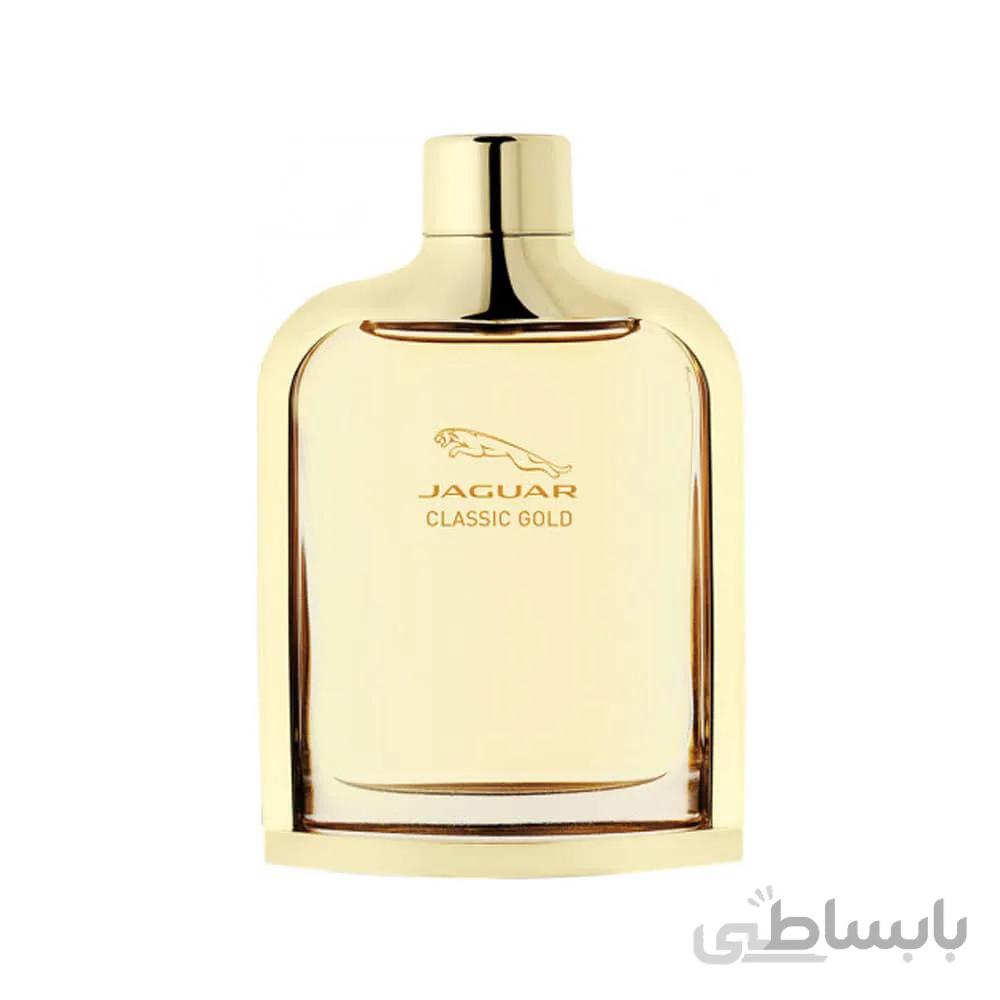 ادو تویلت مردانه جگوار مدل Jaguar Classic Gold حجم 100 میلی لیتر