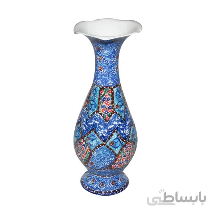 گلدان میناکاری 16 سانتی متری کد E-11