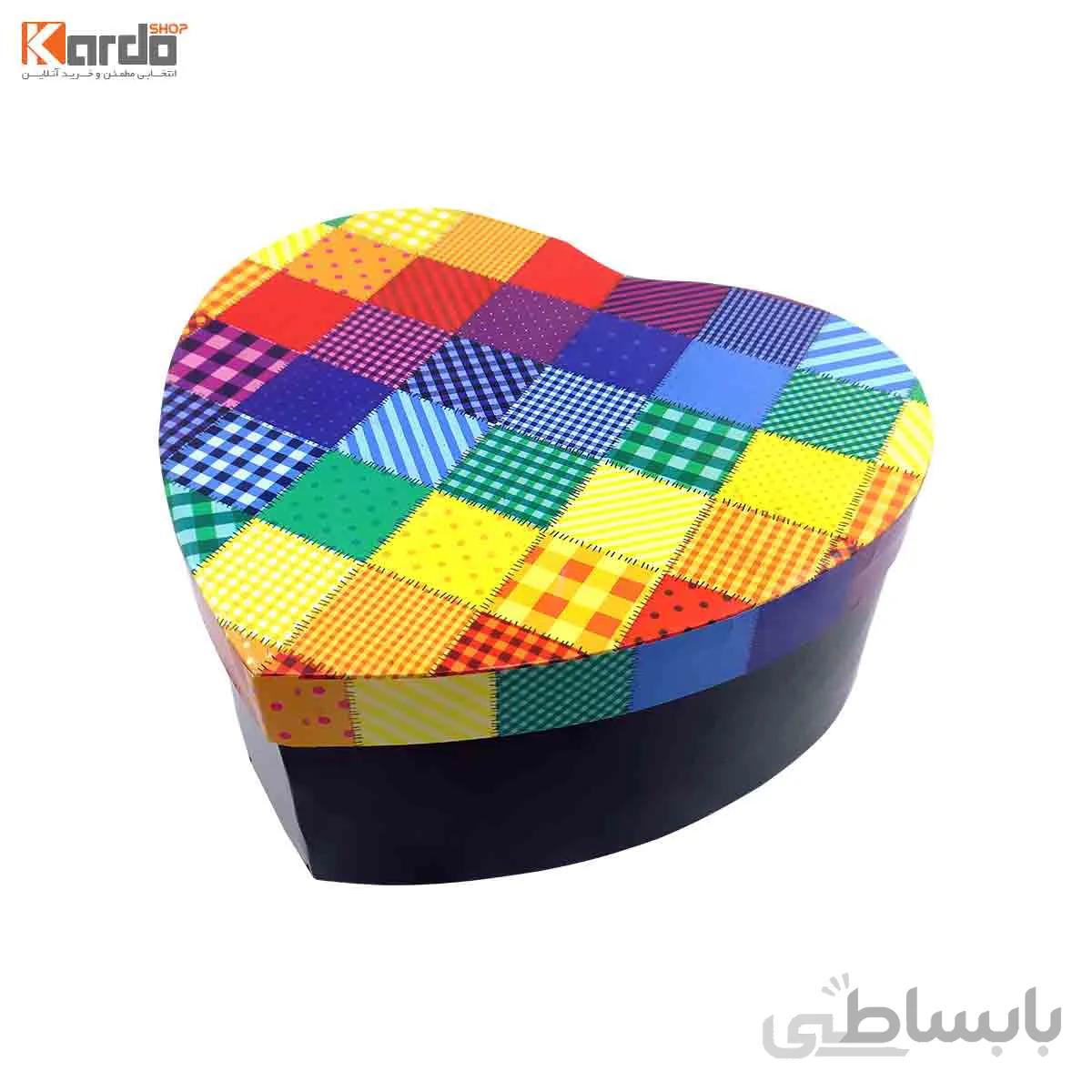 جعبه هدیه و کادو طرح قلب(۳عددی)