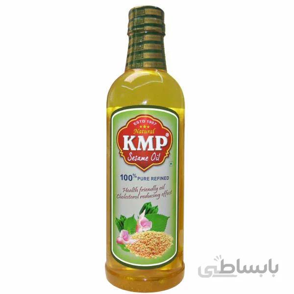 روغن کنجد KMP 1000 میلی لیتری در بسته بندی 15 عددی ا kmp sesame Oil 1000ml
