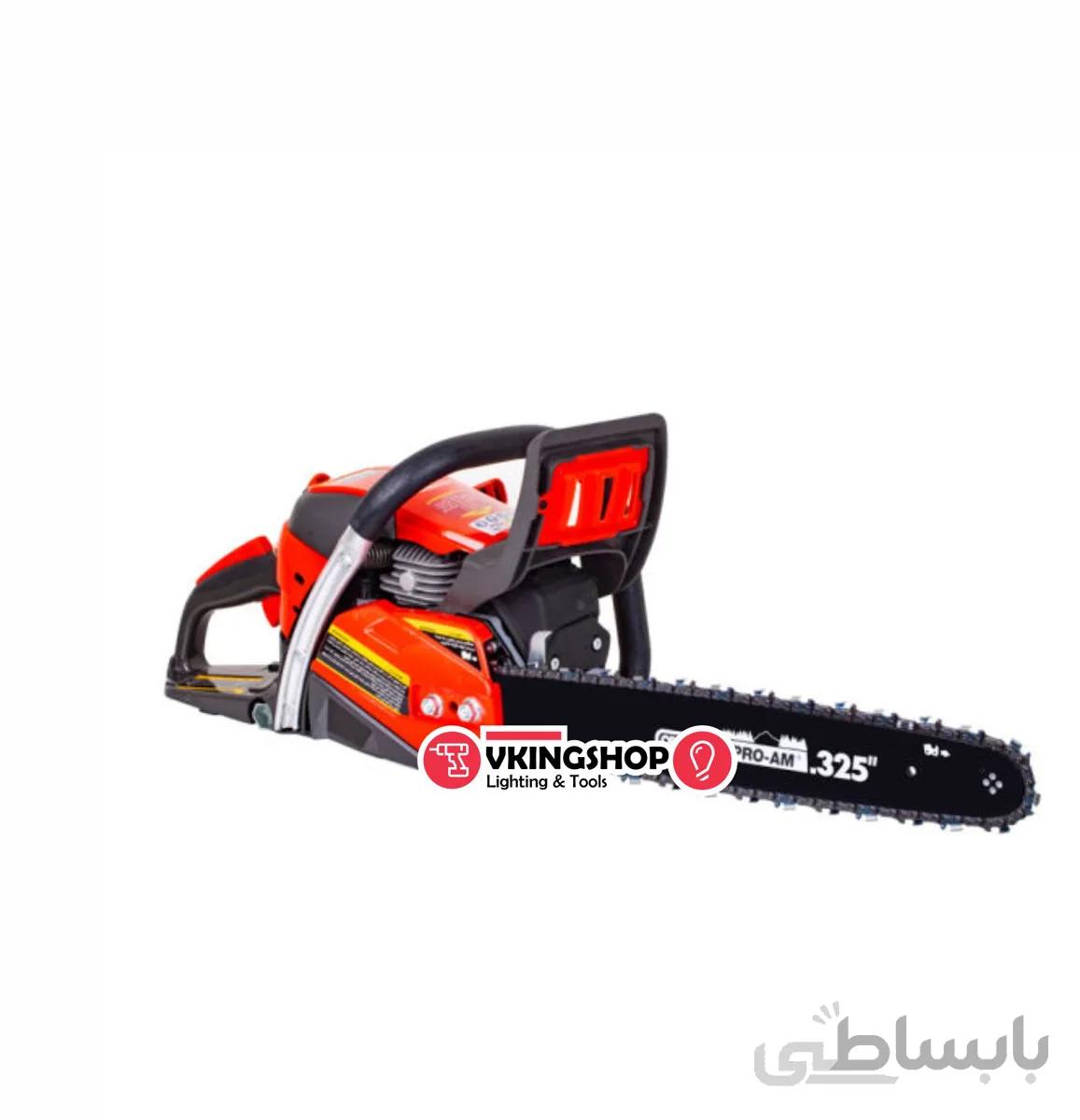 اره درخت بر بنزینی 50 سانت 54 سی سی کرون مدل CT20102
