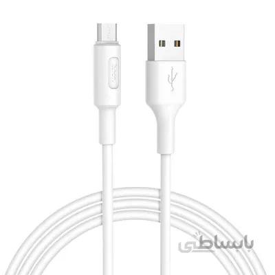 کابل تبدیل USB به Lightning هوکو مدل X25 طول 1 متر