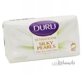 صابون دورو مدل Silky pearls مقدار 90 گرم
