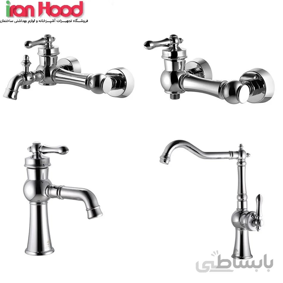 شیرالات درخشان مدل اکوا ا Derakhshan Aqua taps