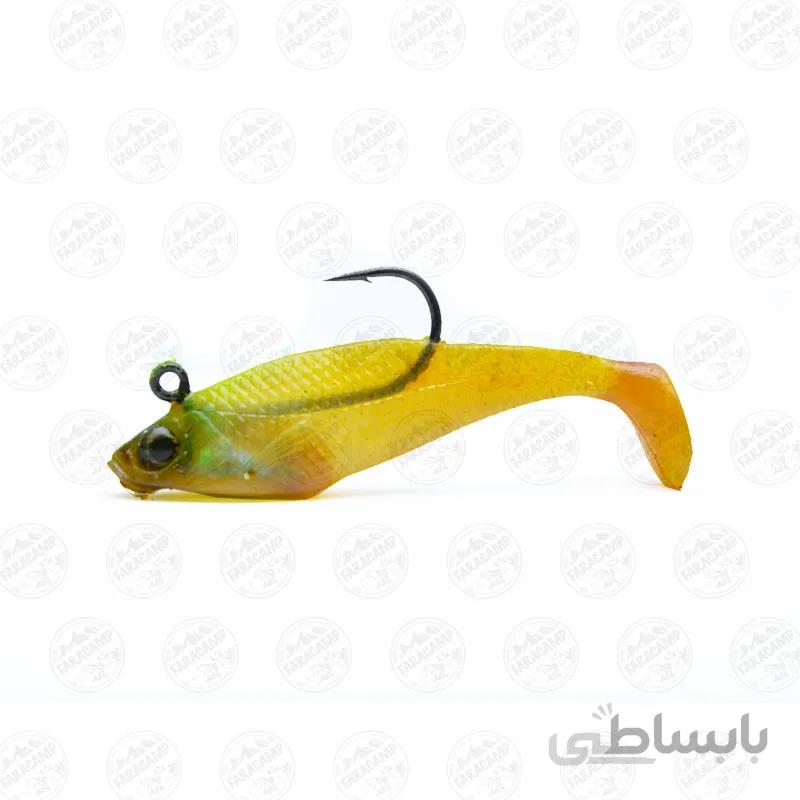 طعمه ماهیگیری ماهی ژله ای کایدا ag011 03shch بسته 3 عددی