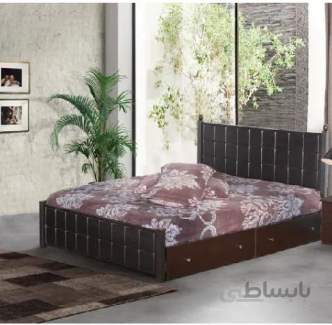 تخت خواب دونفره مدل فرشته سایز 200×160 سانتی متر حمل رایگان - ونگه