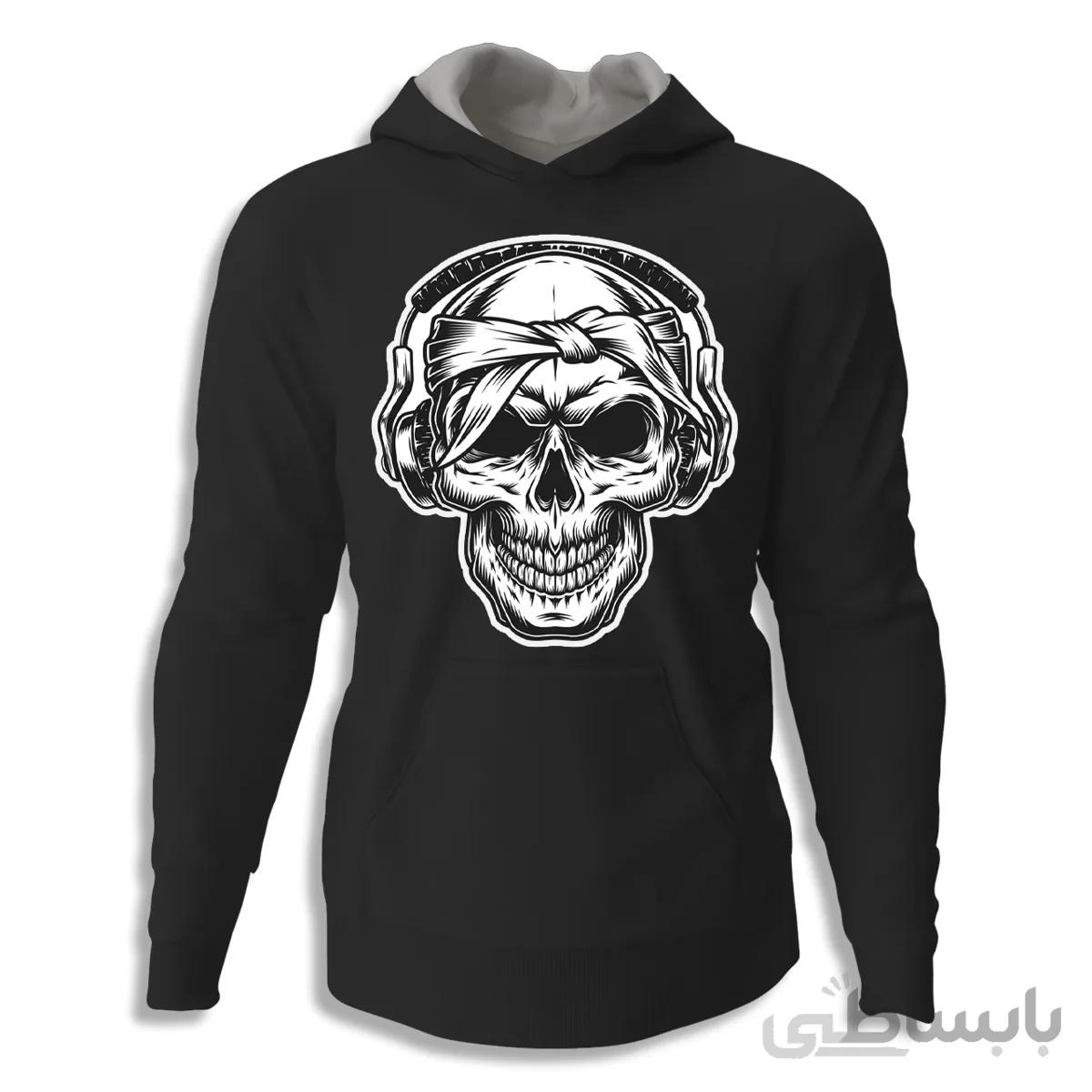 هودی طرح music skull