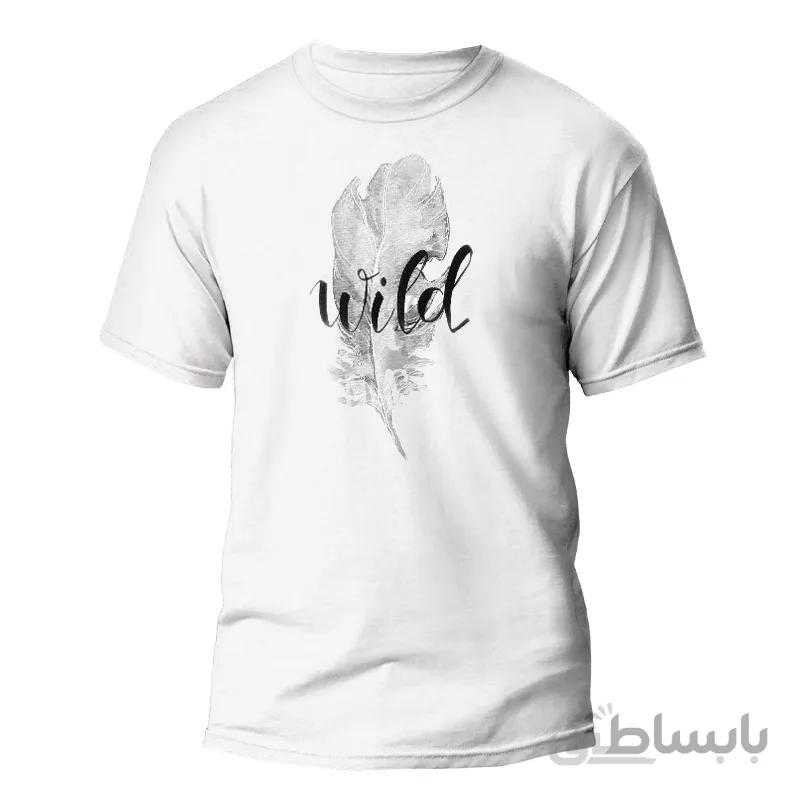 تیشرت طبعیت گردی طرح wild