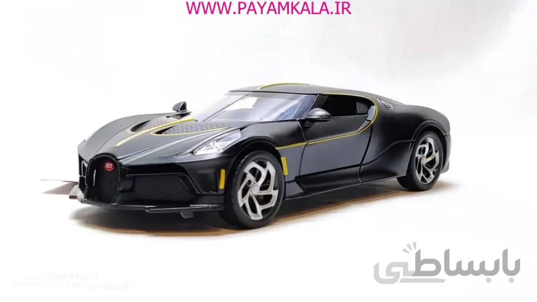 ماکت بوگاتی (BUGATTI VOICE OF THE NIGHT)(1:24) مشکی