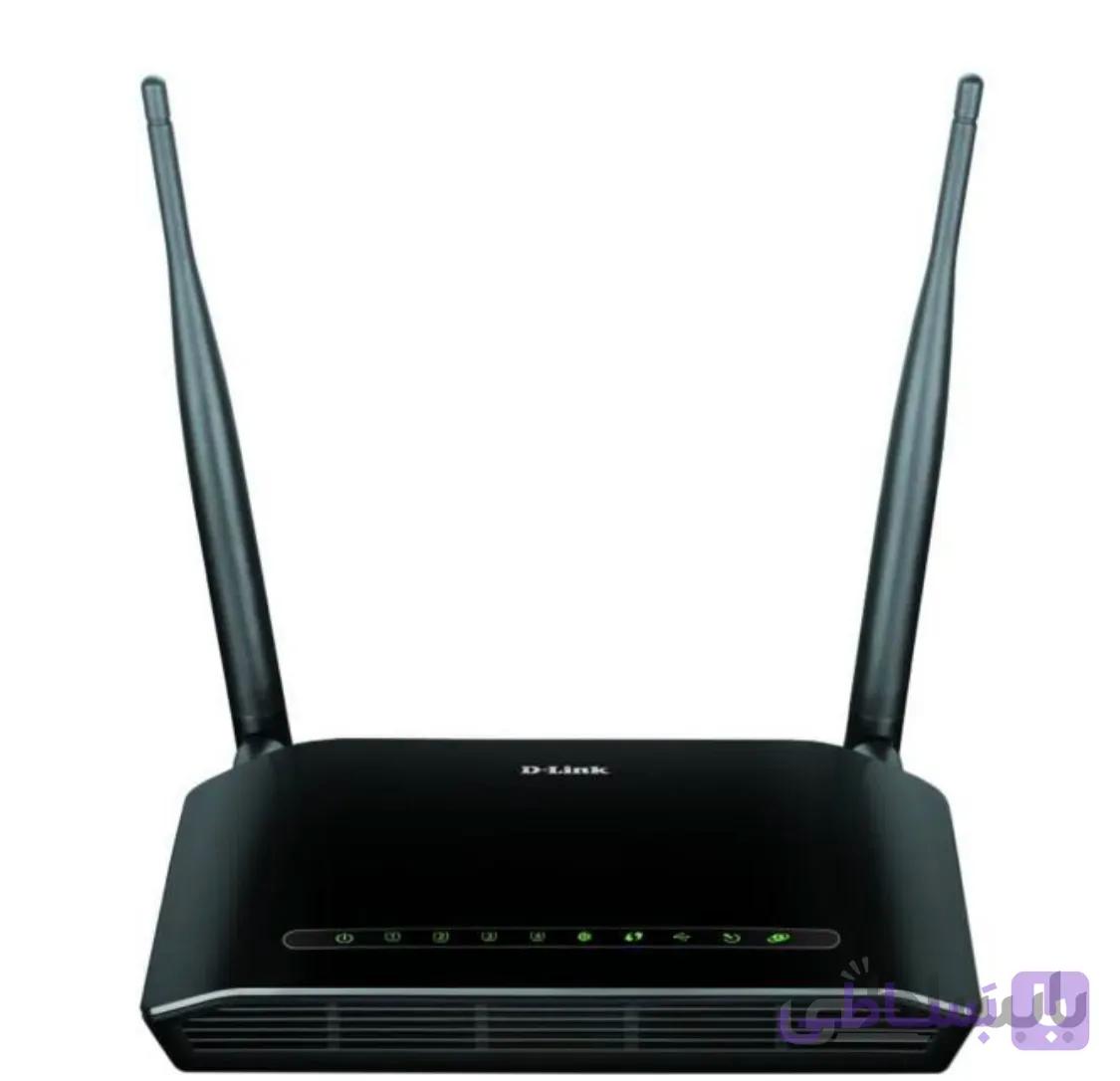 مودم روتر ADSL2 Plus بی‌ سیم N300 دی-لینک مدل DSL-2740U — تصویر 1