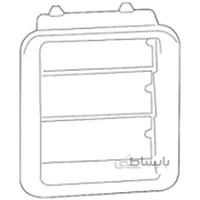 مجراي بادگير درب صندوق عقب اصلی میتسوبیشی ( Genuine parts ) - اوتلندر