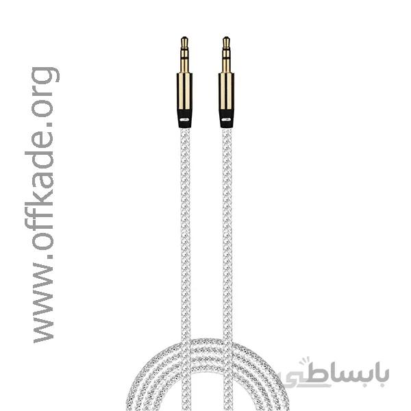 کابل انتقال صدا 3.5 میلیمتری بیاند مدل BA-904 طول 1 متر ا Beyond BA-904 3.5mm AUX Audio Cable 1m