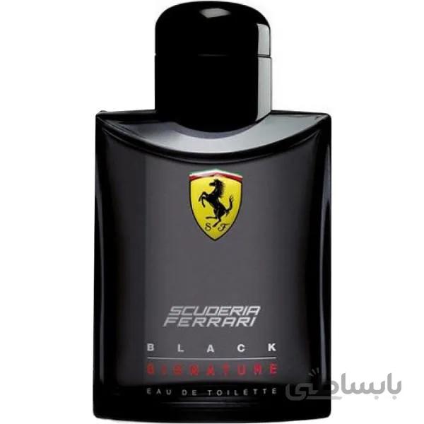 ادو تویلت مردانه فراری مدل Black Signature حجم 125 میلی لیتر