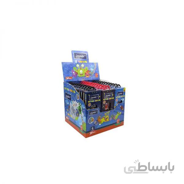آبرنگ 6 رنگ ایمر مدل JM698 (بسته 24 عددی)