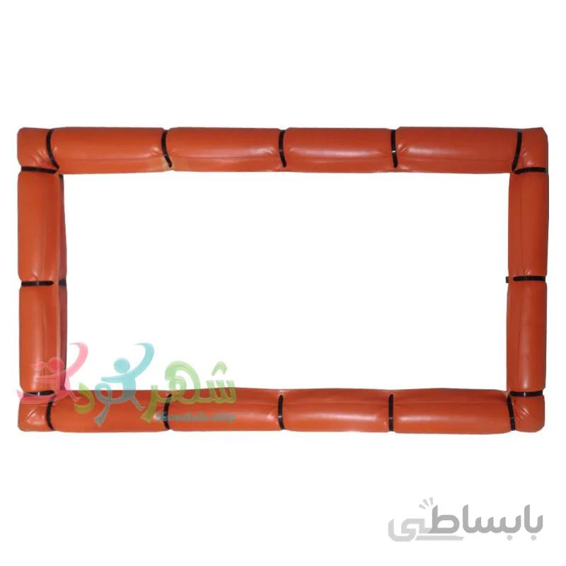 دیواره کوچک استخر شن