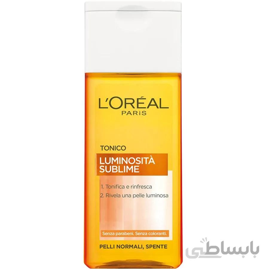 تونر سفید کننده پوست لورال LOREAL LUMINOSITA SUBLIME