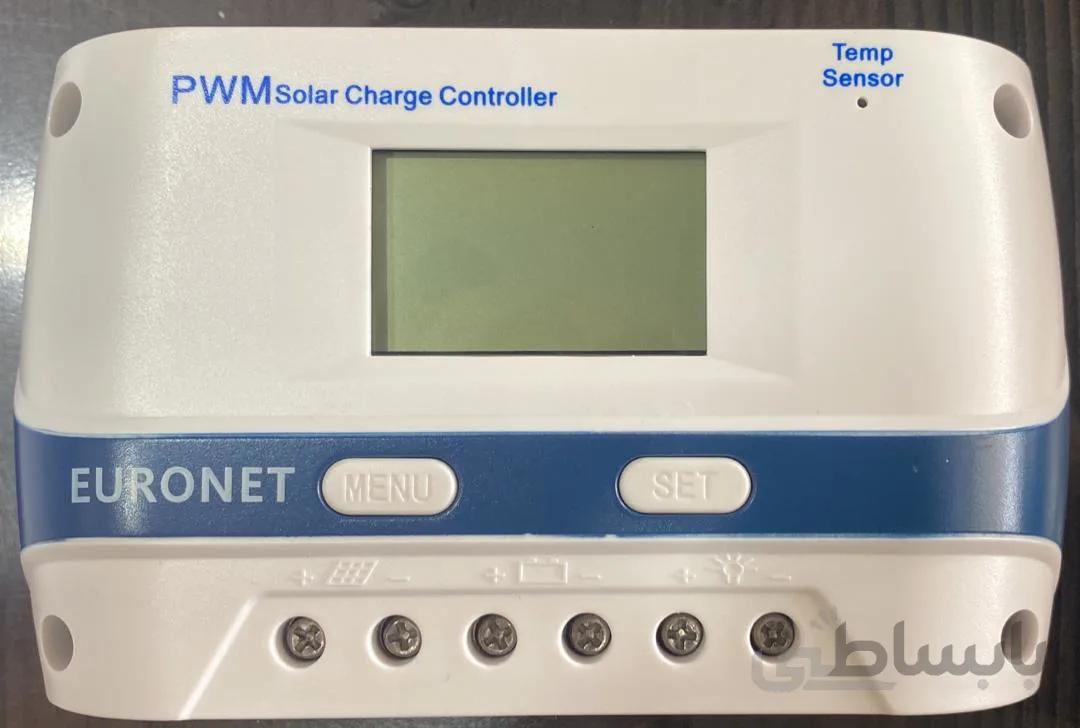 کنترل کننده دیجیتال شارژ خورشیدی 10 آمپر مدل EURONET-PWM