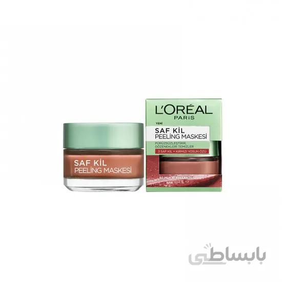 ماسک صورت لایه بردار لورال کاسه ای سری اروپایی Loreal حجم 50 میل