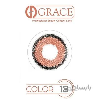 لنز گریس مدل DAIRY PEACH شماره 13 GRACE